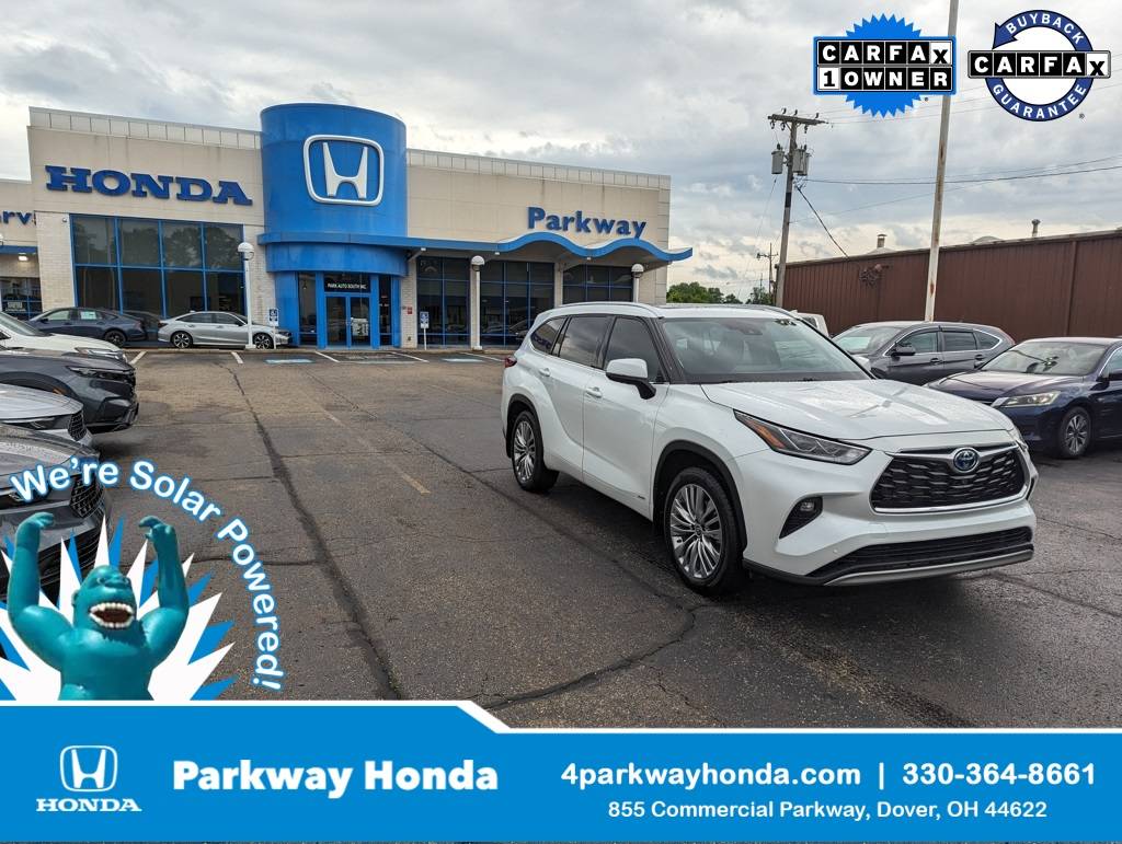 2022 Toyota Highlander Hybrid Platinum — SUV — 39,407 mi — Dover, OH
