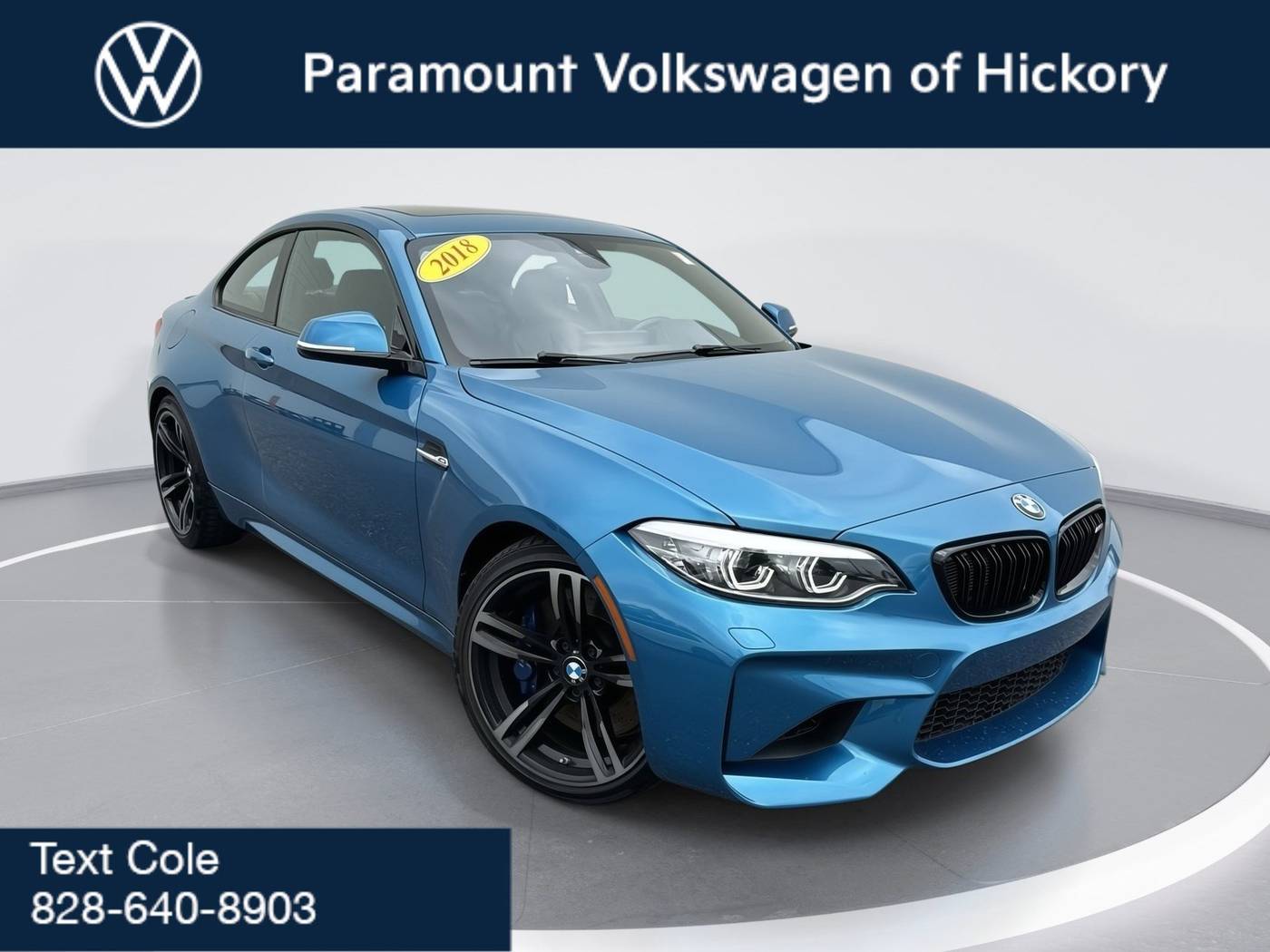 2018 BMW M2 Standard — Coupe — 52,159 mi — Hickory, NC