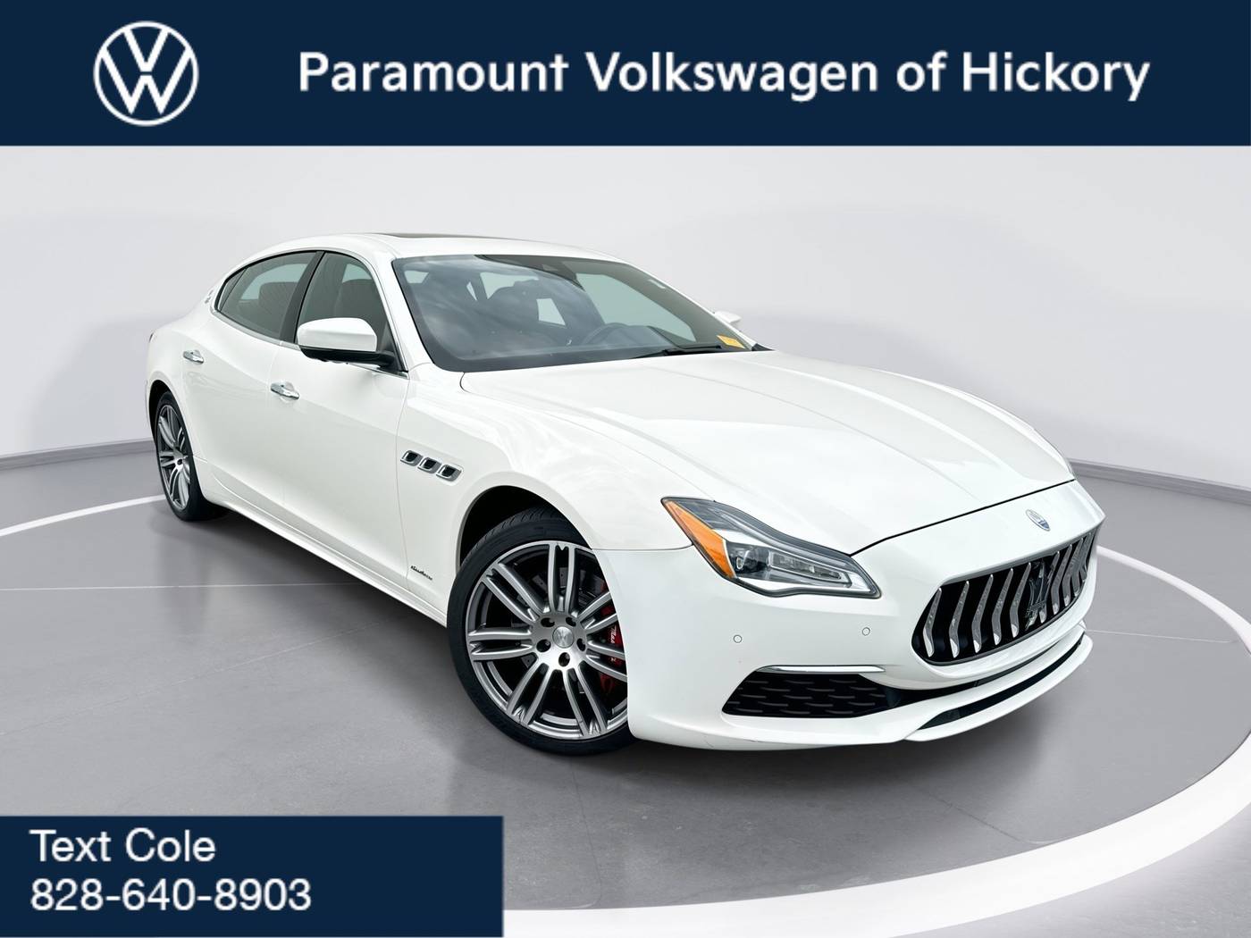 2018 Maserati Quattroporte S GranLusso — Sedan — 57,932 mi — Hickory, NC