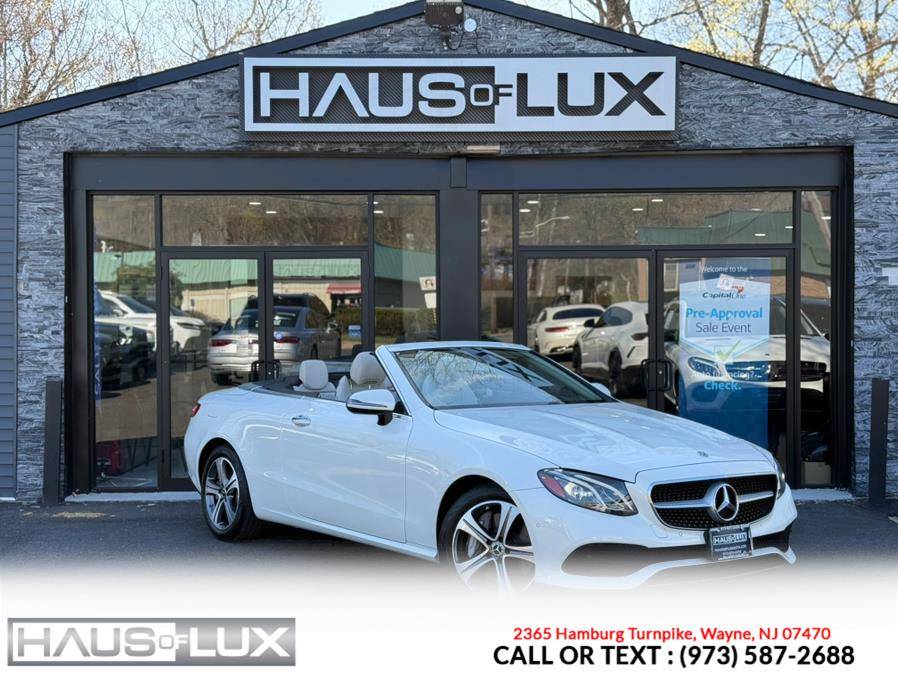 2018 Mercedes-Benz E-Class E 400 — Convertible — 37,825 mi — Wayne, NJ