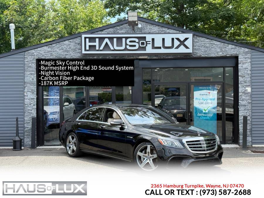 2019 Mercedes-Benz S-Class AMG S 63 — Sedan — 49,505 mi — Wayne, NJ