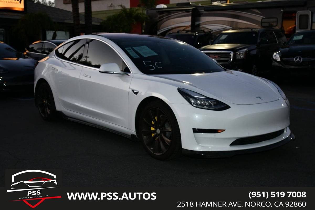 2018 Tesla Model 3 Long Range — Sedan — 119,180 mi — Norco, CA