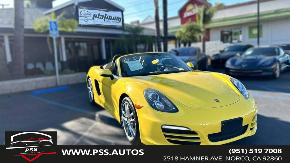 2013 Porsche Boxster Standard — Convertible — 84,394 mi — Norco, CA