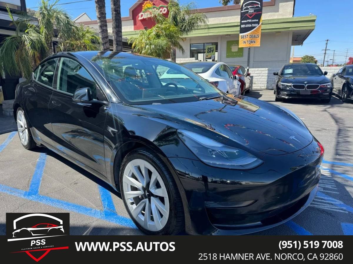 2021 Tesla Model 3 Standard Range Plus — Sedan — 100,276 mi — Norco, CA