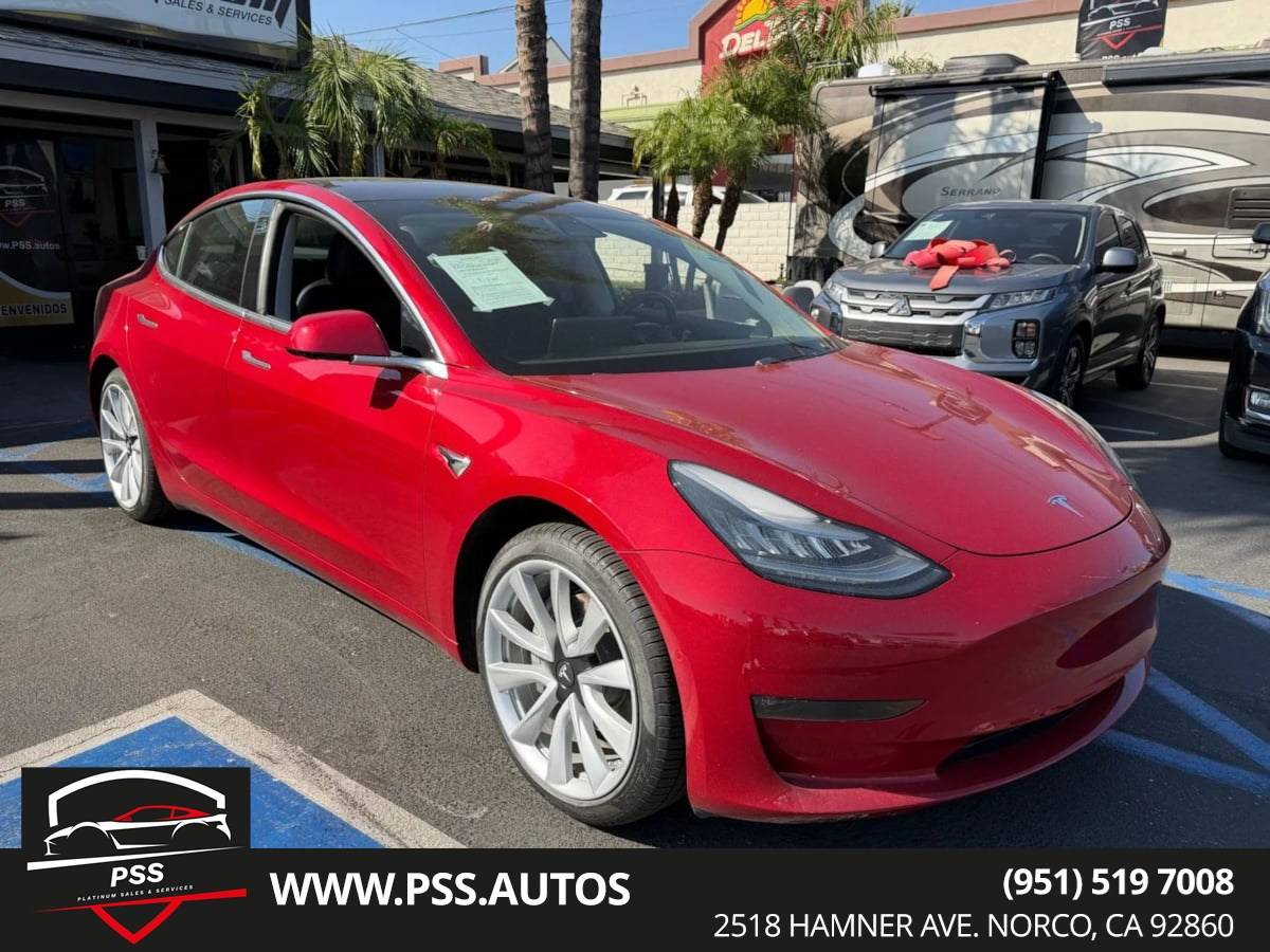 2018 Tesla Model 3 Long Range — Sedan — 38,546 mi — Norco, CA