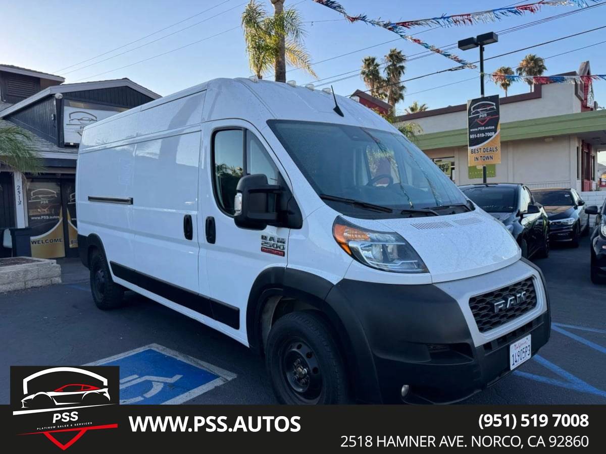 2022 Ram ProMaster Cargo Van 2500 — Cargo Van — 71,393 mi — Norco, CA