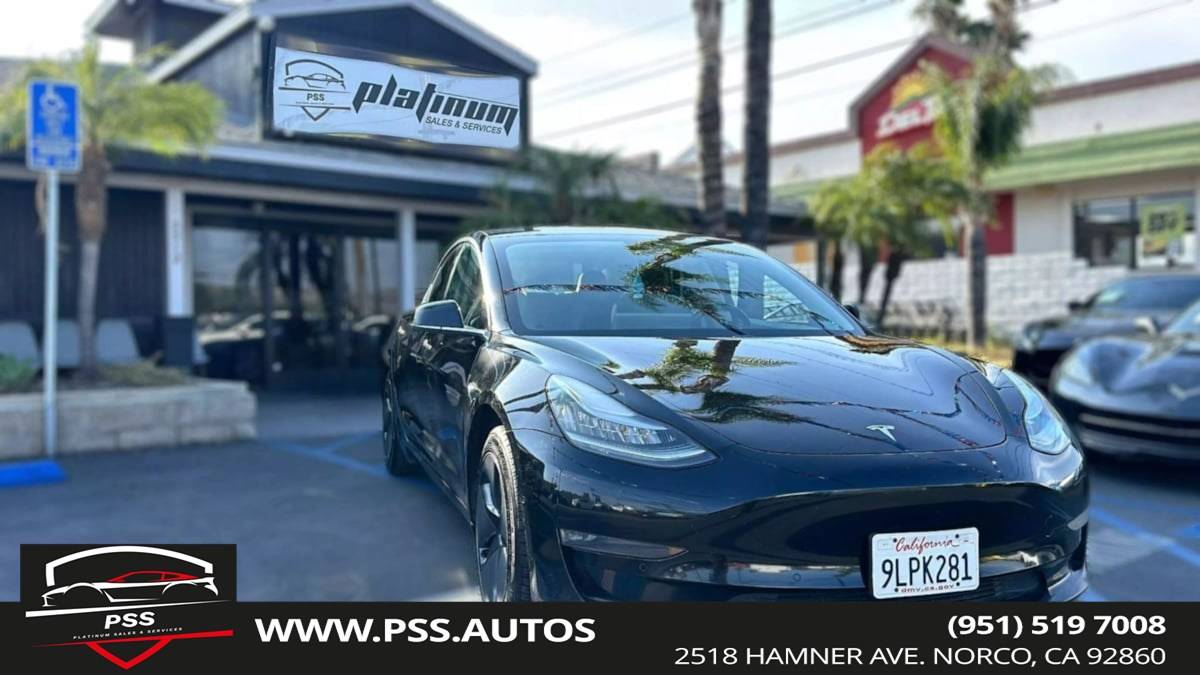 2019 Tesla Model 3 Standard Range Plus — Sedan — 131,034 mi — Norco, CA