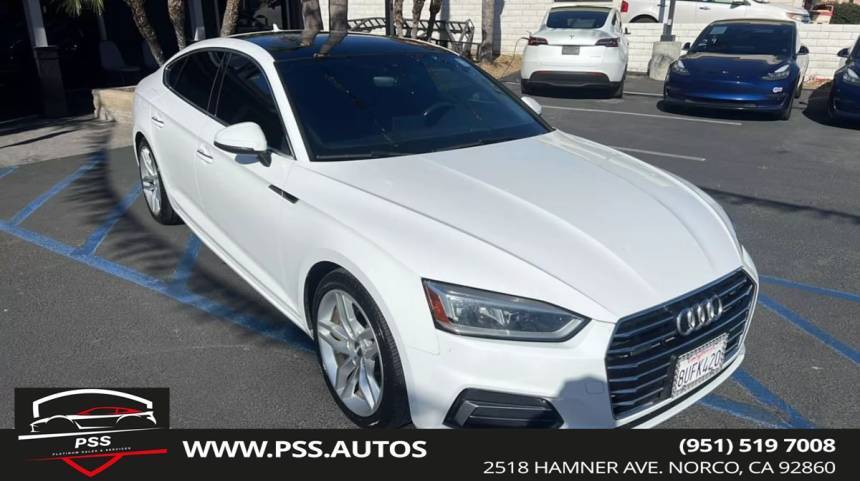 2019 Audi A5 Premium — Hatchback — 72,128 mi — Norco, CA