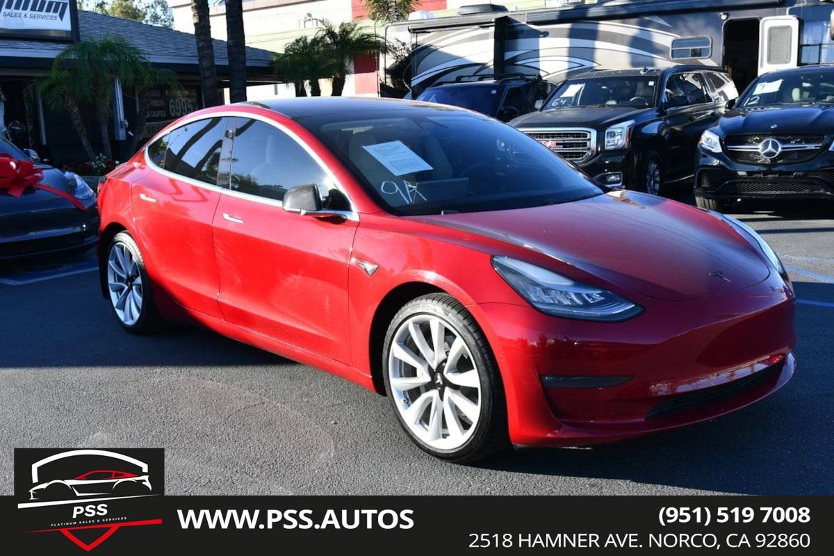 2018 Tesla Model 3 Long Range — Sedan — 48,357 mi — Norco, CA