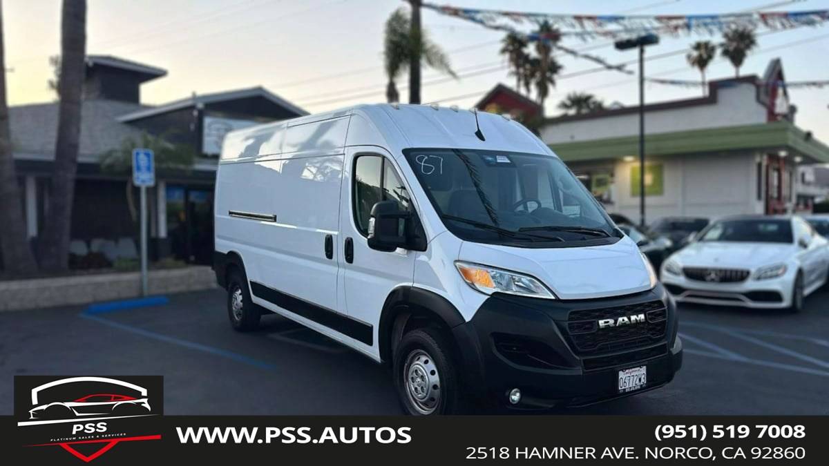 2023 Ram ProMaster Cargo Van 2500 — Cargo Van — 60,200 mi — Norco, CA
