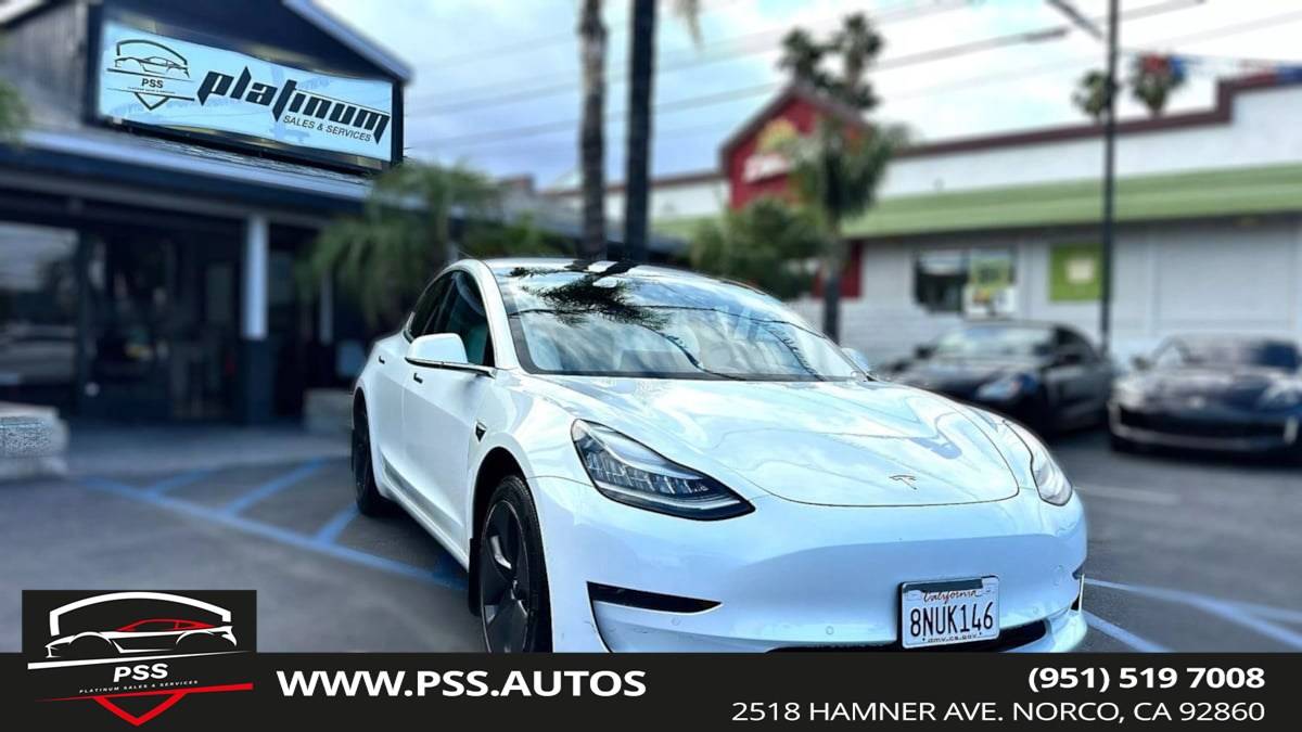 2020 Tesla Model 3 Standard Range — Sedan — 38,476 mi — Norco, CA