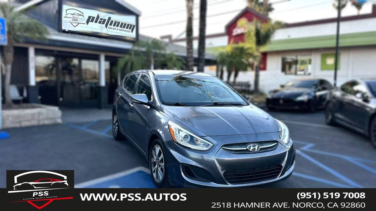 2016 Hyundai Accent Sport — Hatchback — 102,671 mi — Norco, CA