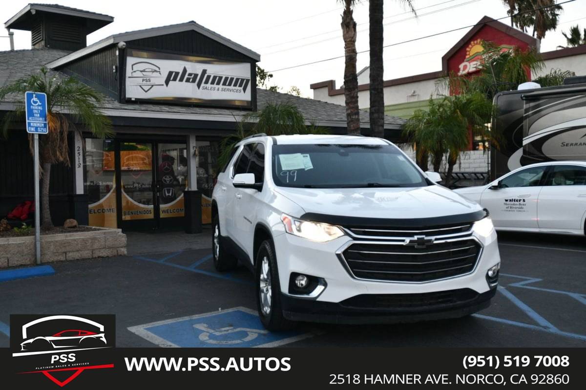 2020 Chevrolet Traverse LT Cloth — SUV — 51,101 mi — Norco, CA