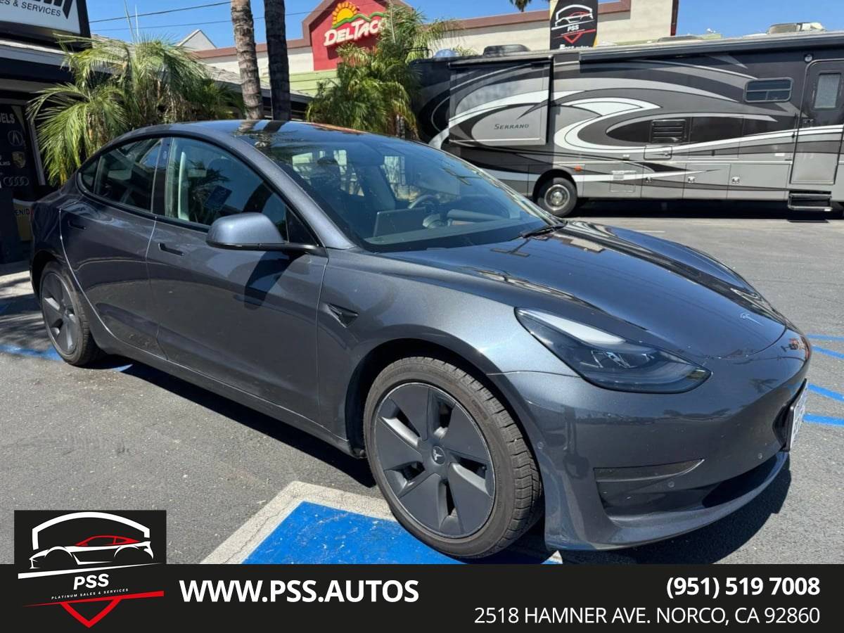 2022 Tesla Model 3 Standard Range Plus — Sedan — 30,611 mi — Norco, CA