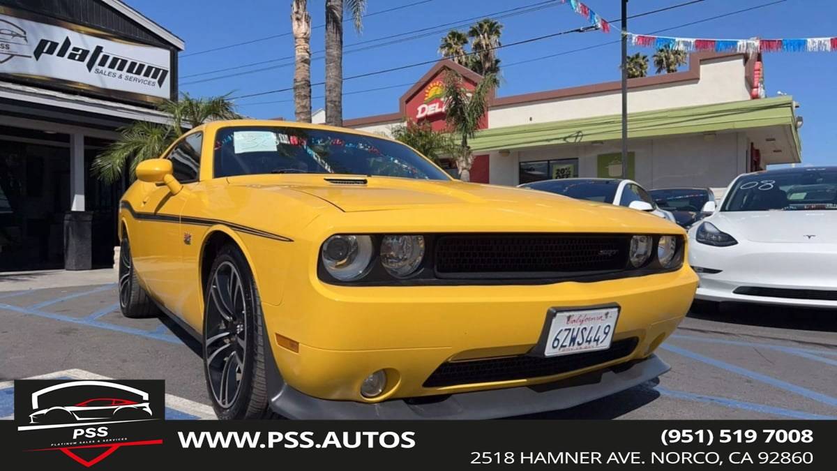 2012 Dodge Challenger Yellow Jacket — Coupe — 74,556 mi — Norco, CA