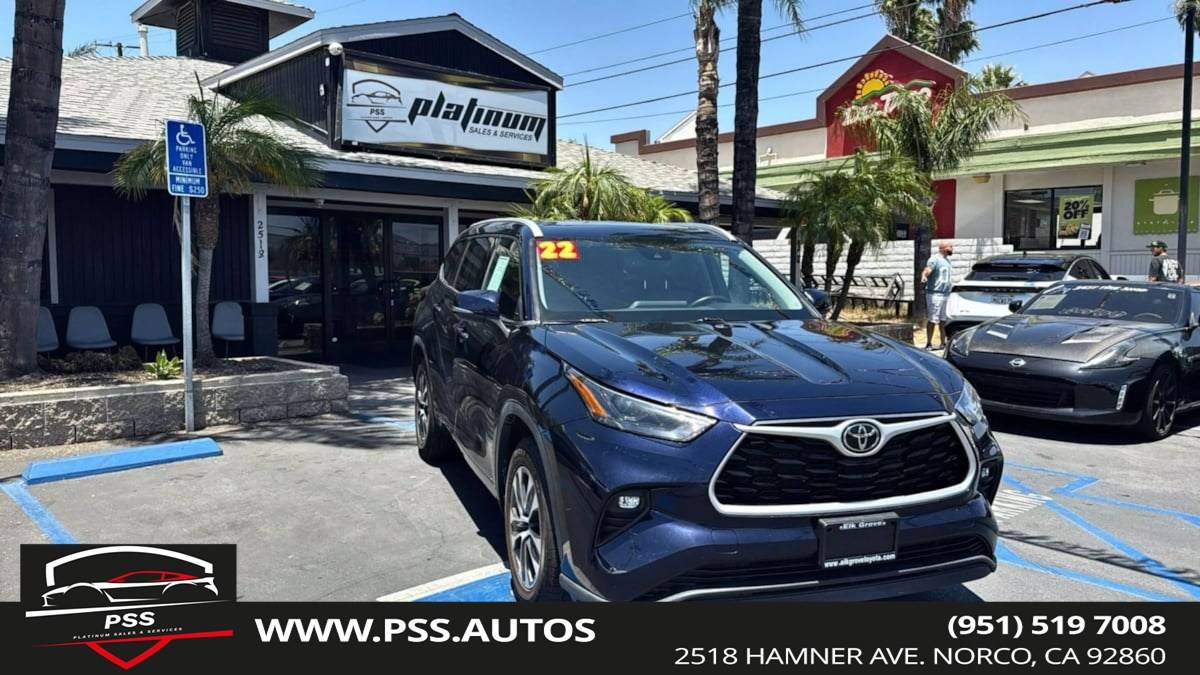 2022 Toyota Highlander XLE — SUV — 140,895 mi — Norco, CA