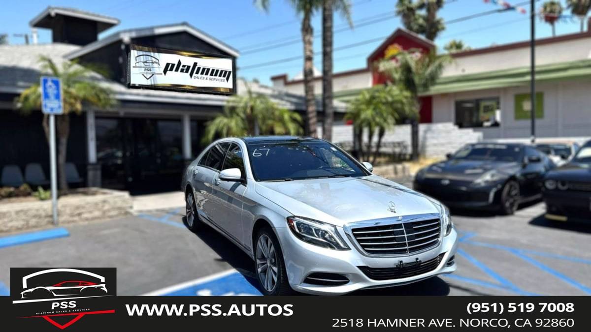 2017 Mercedes-Benz S-Class S 550e Plug-In Hybrid — Sedan — 118,436 mi — Norco, CA