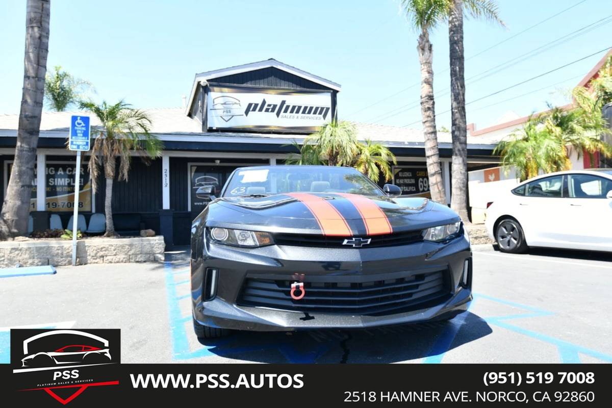 2017 Chevrolet Camaro 1LT — Convertible — 87,416 mi — Norco, CA