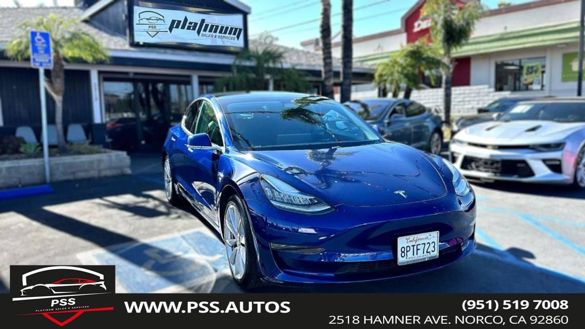 2020 Tesla Model 3 Standard Range — Sedan — 40,859 mi — Norco, CA