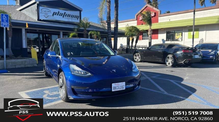 2018 Tesla Model 3 Mid Range — Sedan — 69,034 mi — Norco, CA