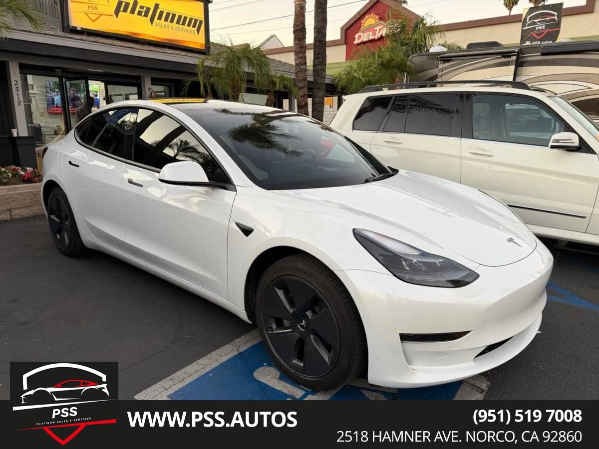 2022 Tesla Model 3 Standard Range Plus — Sedan — 35,872 mi — Norco, CA