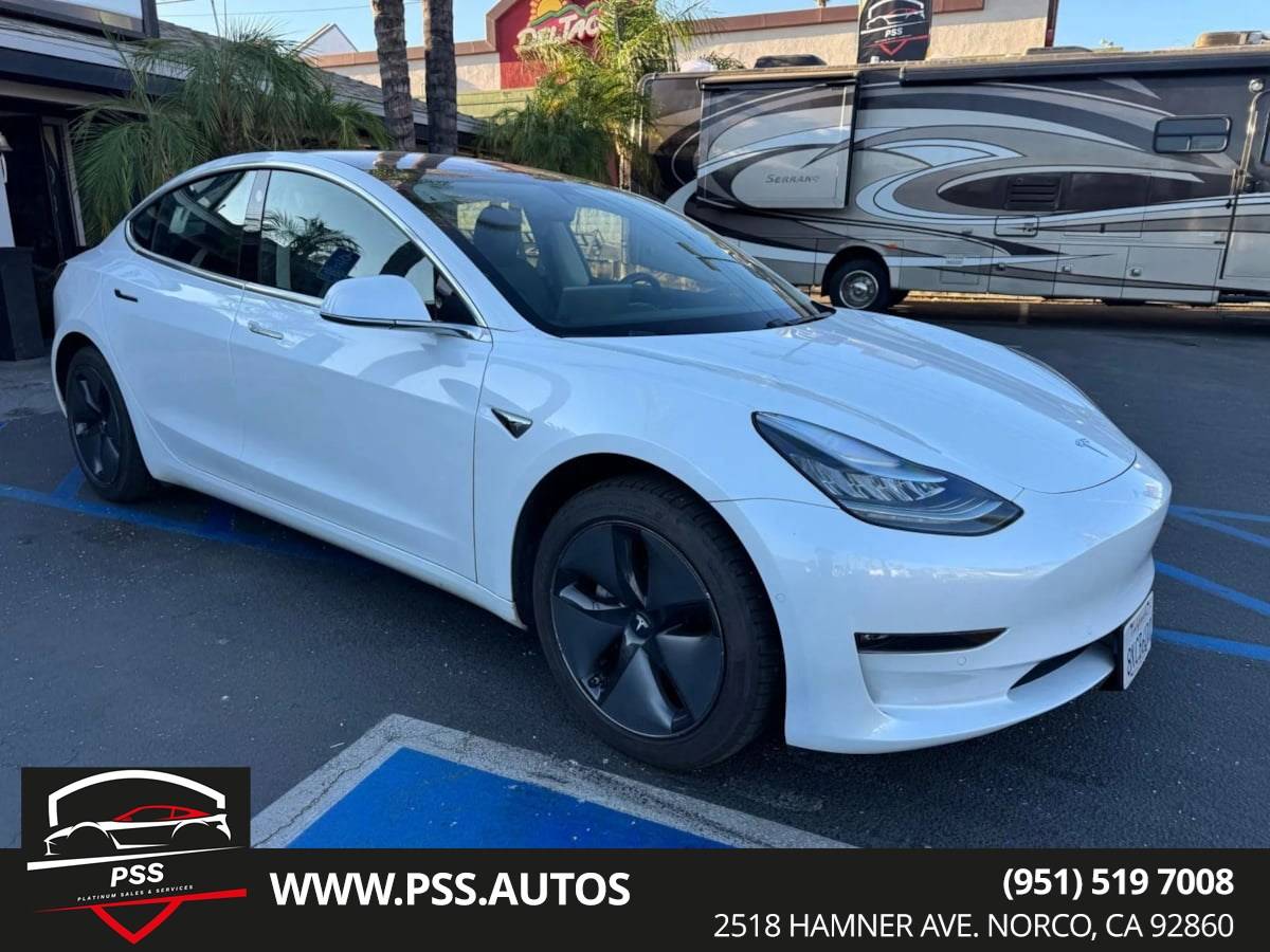 2019 Tesla Model 3 Standard Range Plus — Sedan — 77,381 mi — Norco, CA