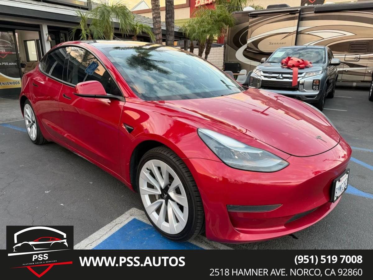 2021 Tesla Model 3 Standard Range Plus — Sedan — 91,901 mi — Norco, CA