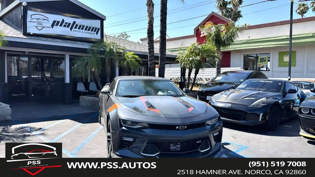2017 Chevrolet Camaro 2SS — Convertible — 84,565 mi — Norco, CA