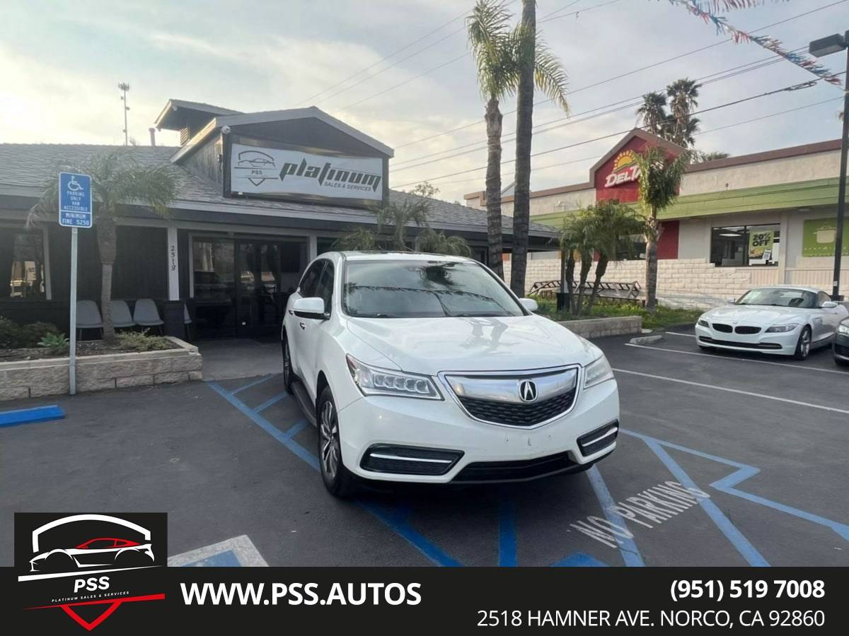 2016 Acura MDX Technology Package — SUV — 112,245 mi — Norco, CA