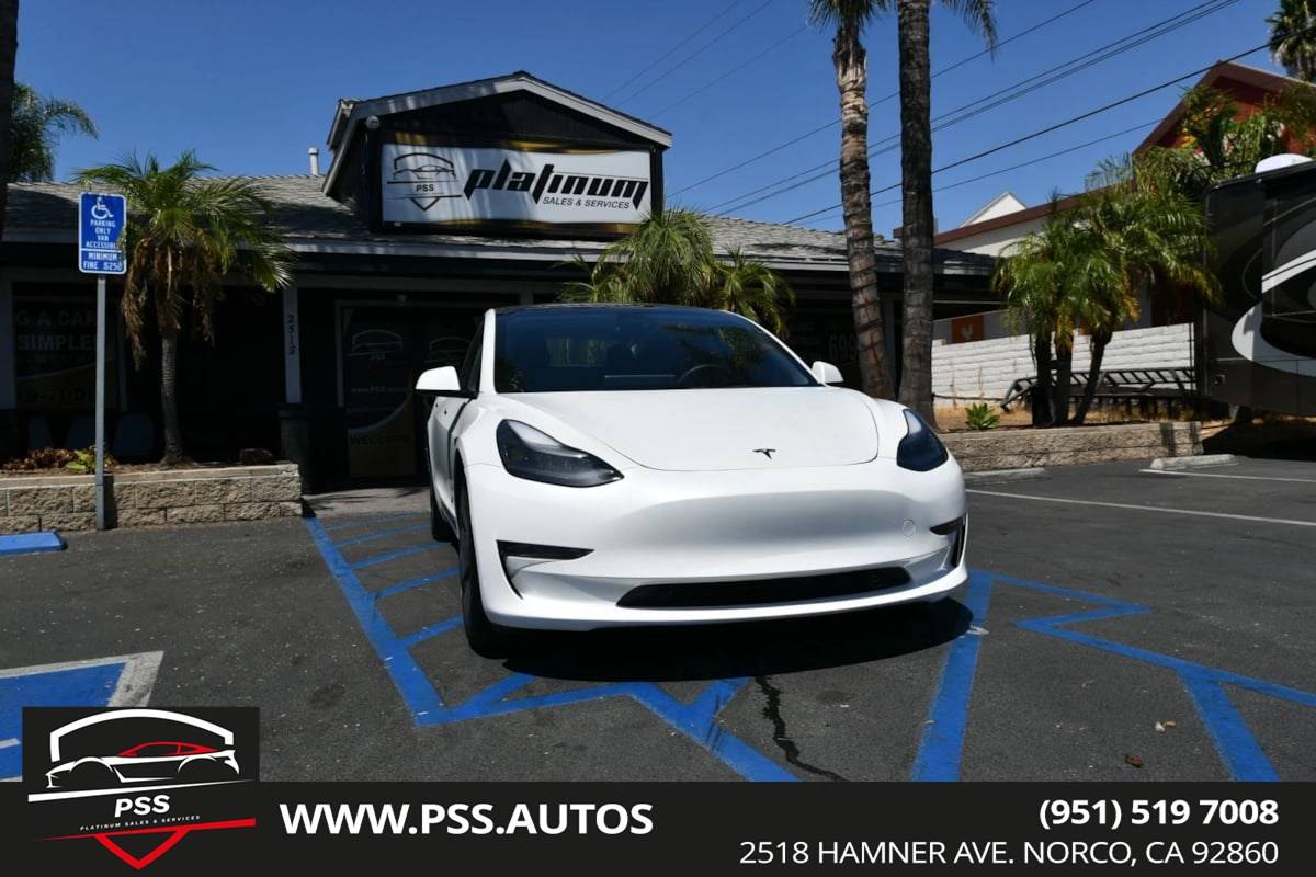 2022 Tesla Model 3 Standard Range Plus — Sedan — 20,594 mi — Norco, CA