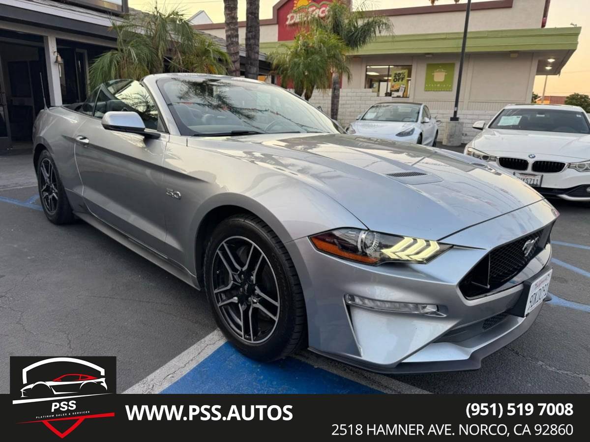 2020 Ford Mustang GT Premium — Convertible — 60,659 mi — Norco, CA