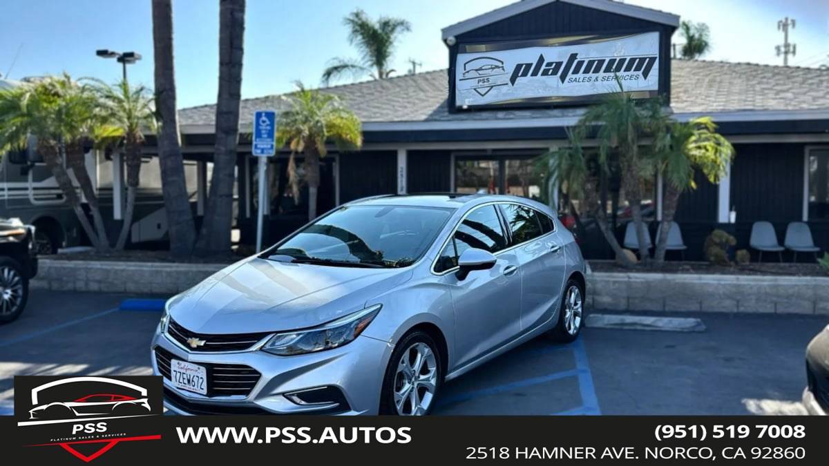 2017 Chevrolet Cruze Premier — Hatchback — 147,072 mi — Norco, CA