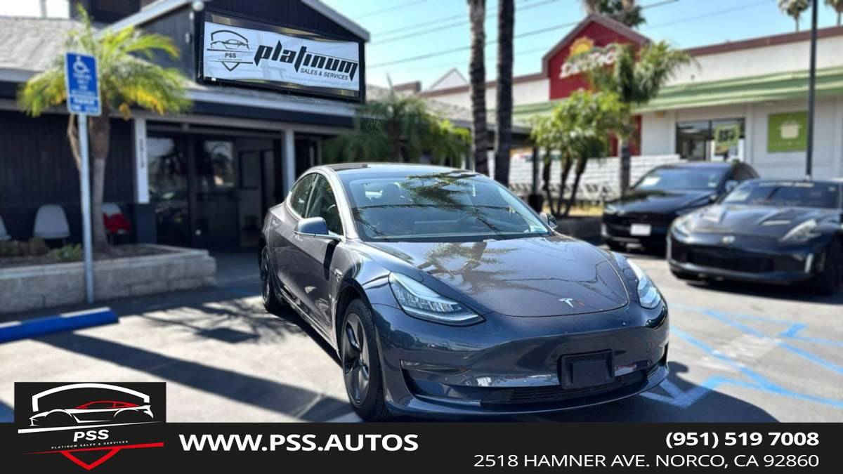 2019 Tesla Model 3 Standard Range Plus — Sedan — 68,816 mi — Norco, CA