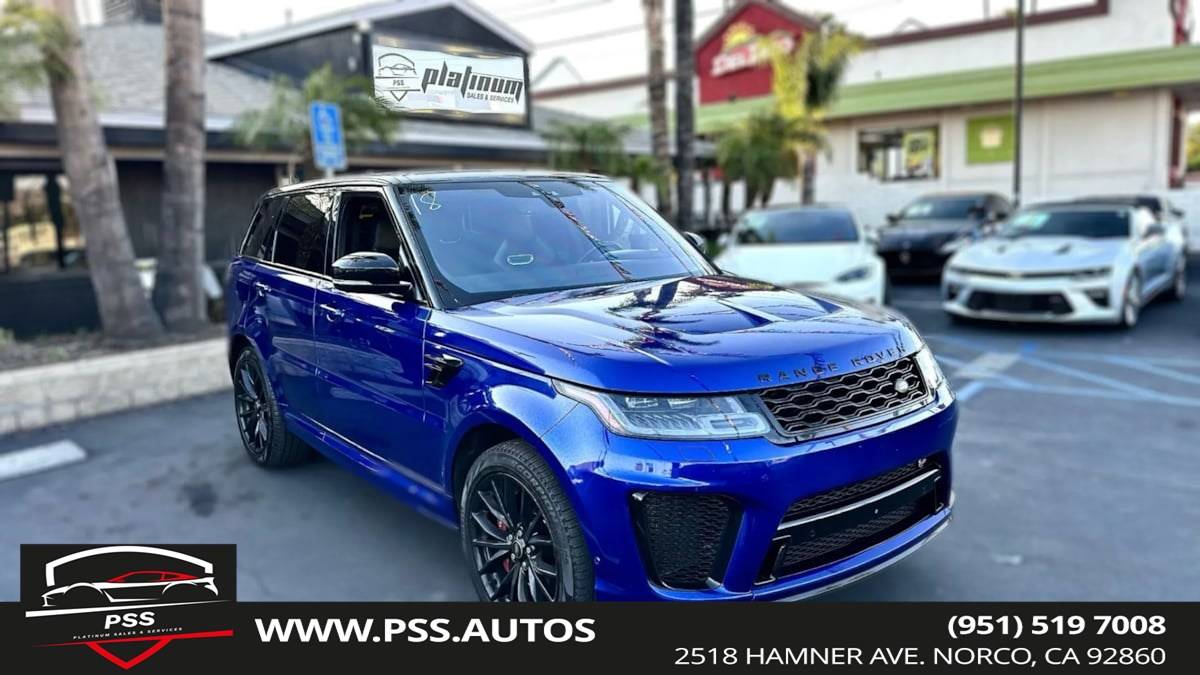 2019 Land Rover Range Rover Sport SVR — SUV — 71,230 mi — Norco, CA