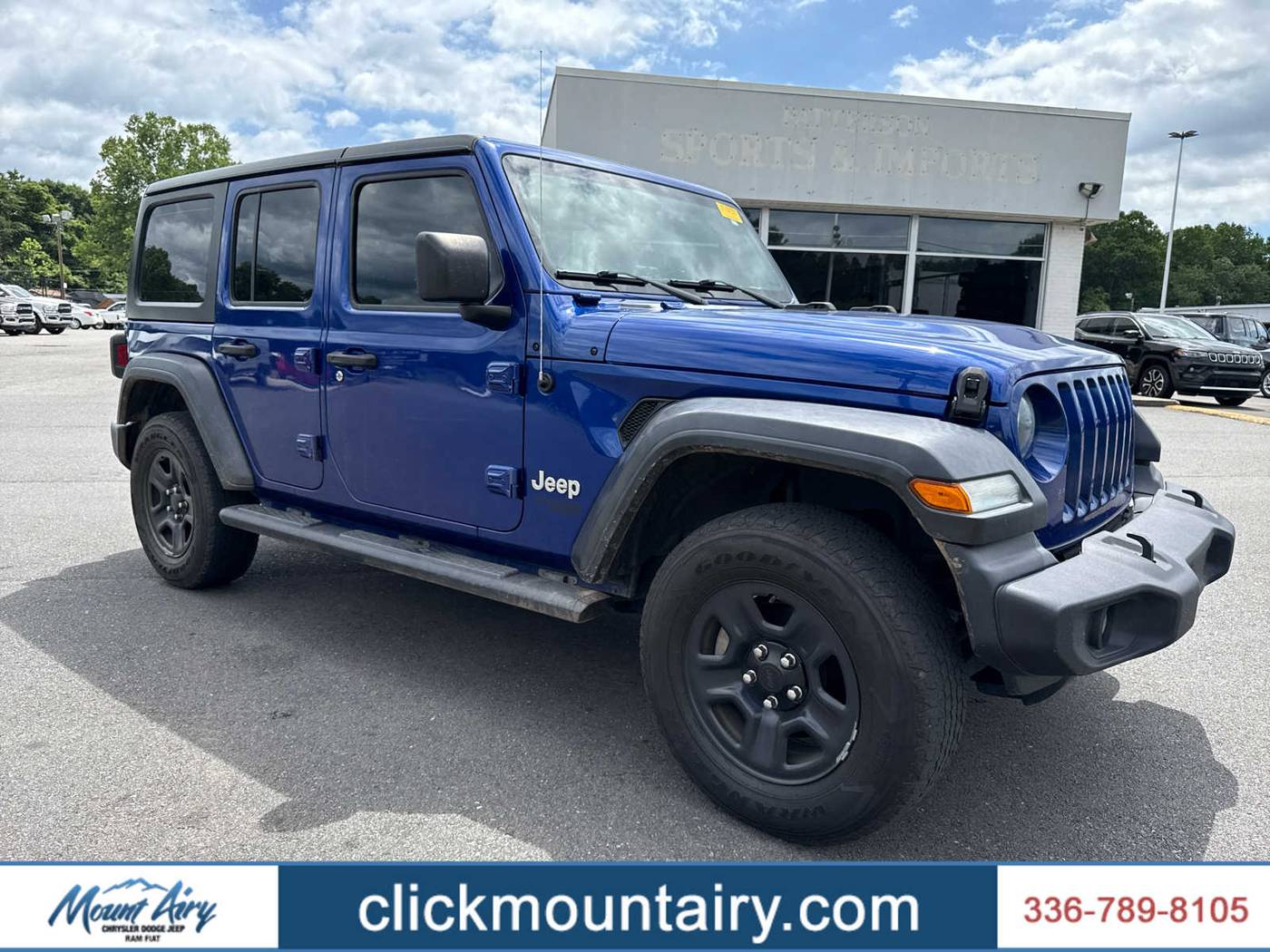 2018 Jeep Wrangler Sport — SUV — 90,097 mi — Mount Airy, NC