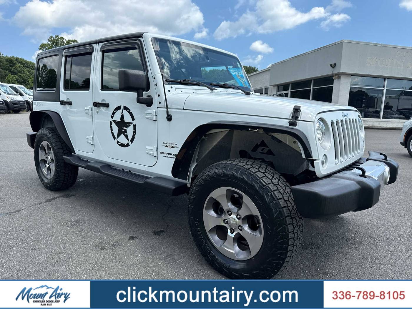 2018 Jeep Wrangler Sahara — SUV — 49,496 mi — Mount Airy, NC