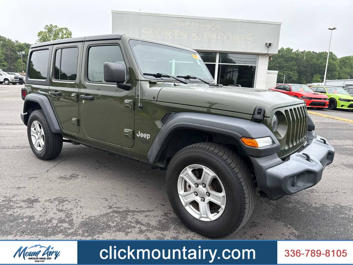 2021 Jeep Wrangler Sport S — SUV — 67,182 mi — Mount Airy, NC