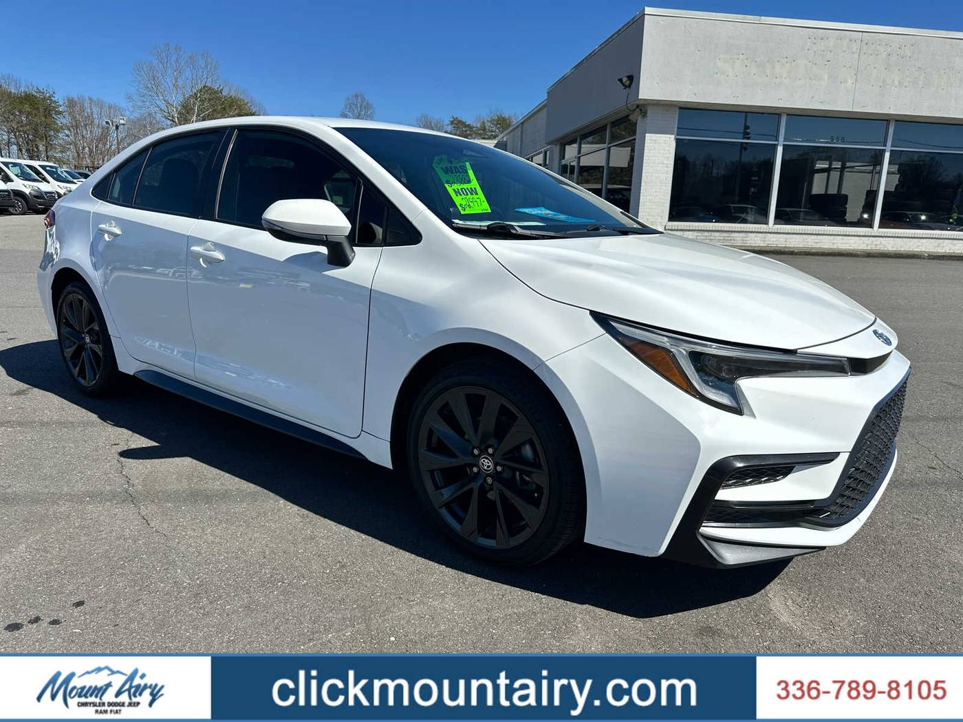 2023 Toyota Corolla SE — Sedan — 20,426 mi — Mount Airy, NC
