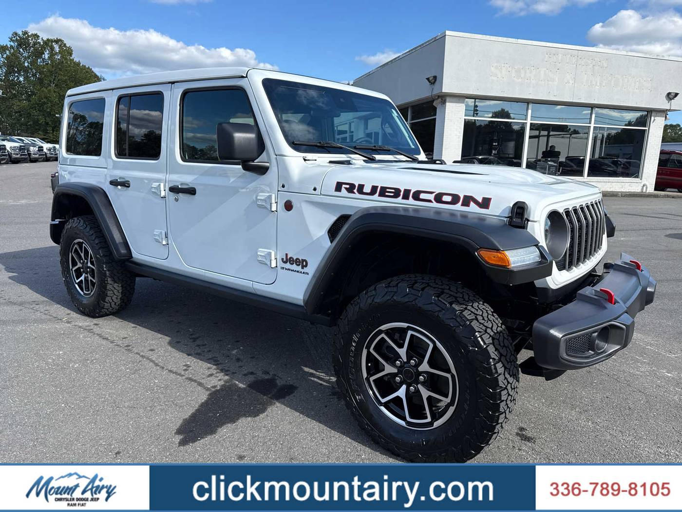 2025 Jeep Wrangler Rubicon — SUV — 15,066 mi — Mount Airy, NC