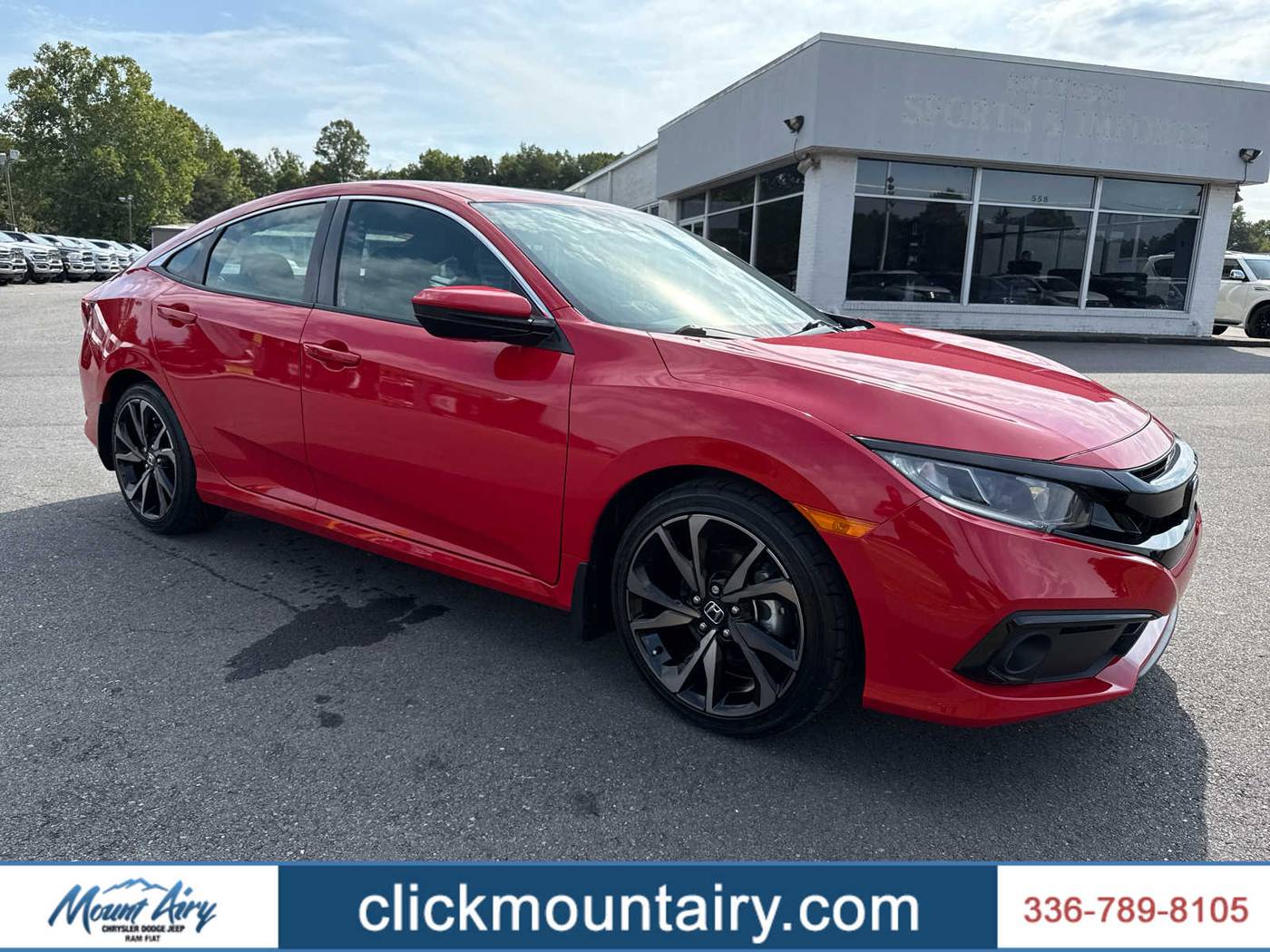 2021 Honda Civic Sport — Sedan — 28,639 mi — Mount Airy, NC