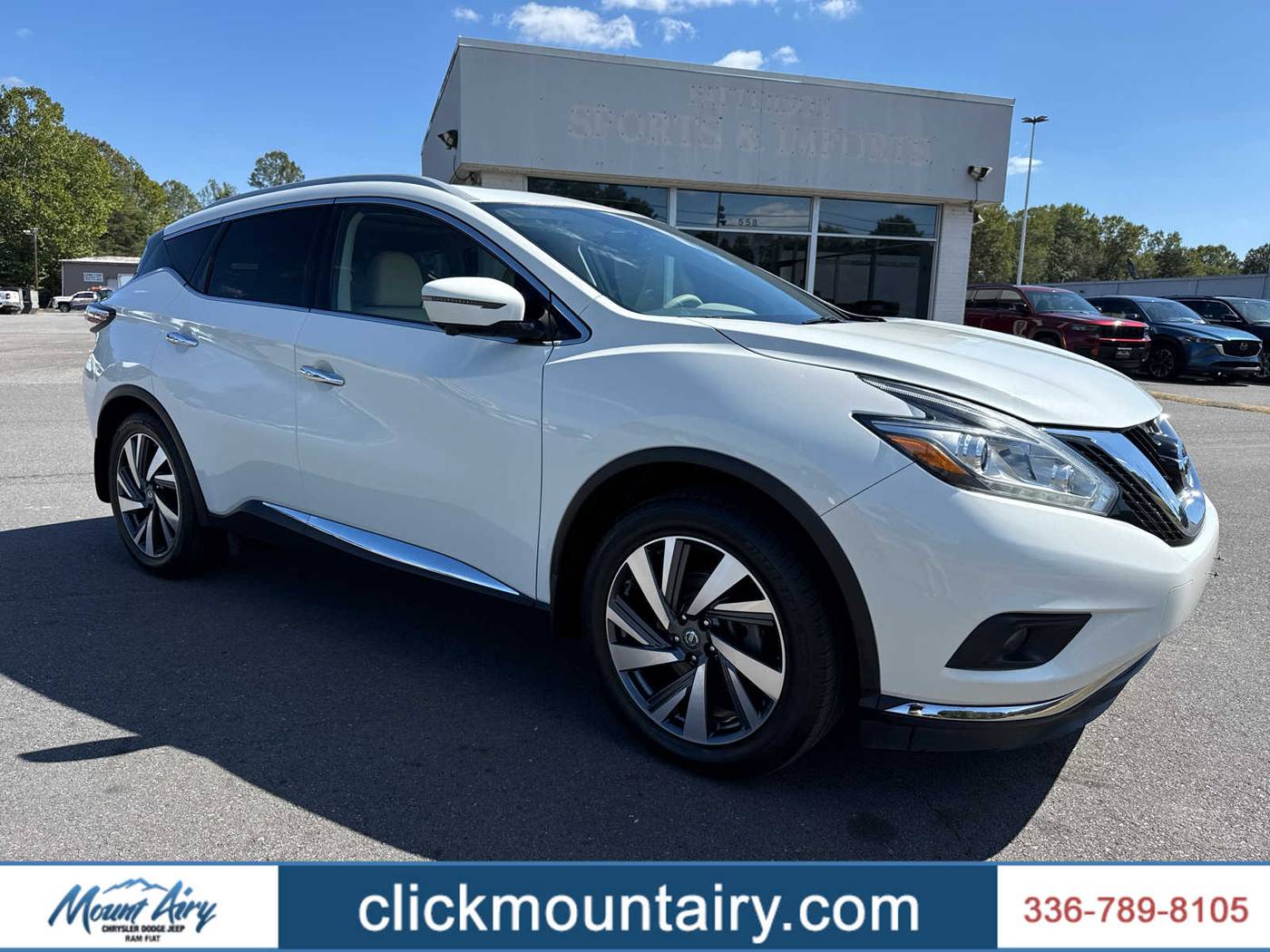 2018 Nissan Murano Platinum — SUV — 125,064 mi — Mount Airy, NC