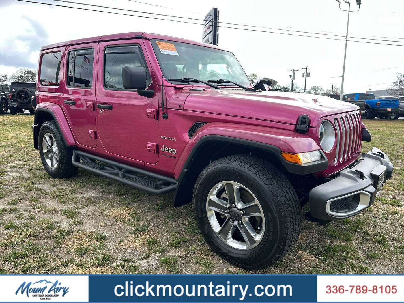 2022 Jeep Wrangler Sahara — SUV — 45,949 mi — Mount Airy, NC