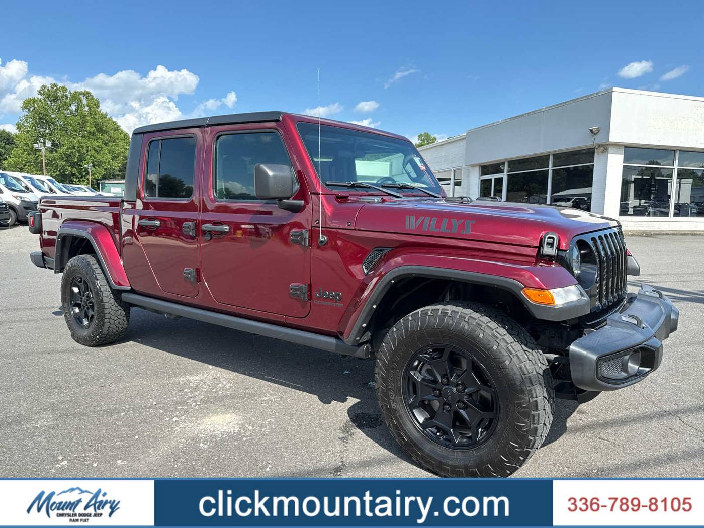 2022 Jeep Gladiator Willys — Pickup Truck — 50,191 mi — Mount Airy, NC