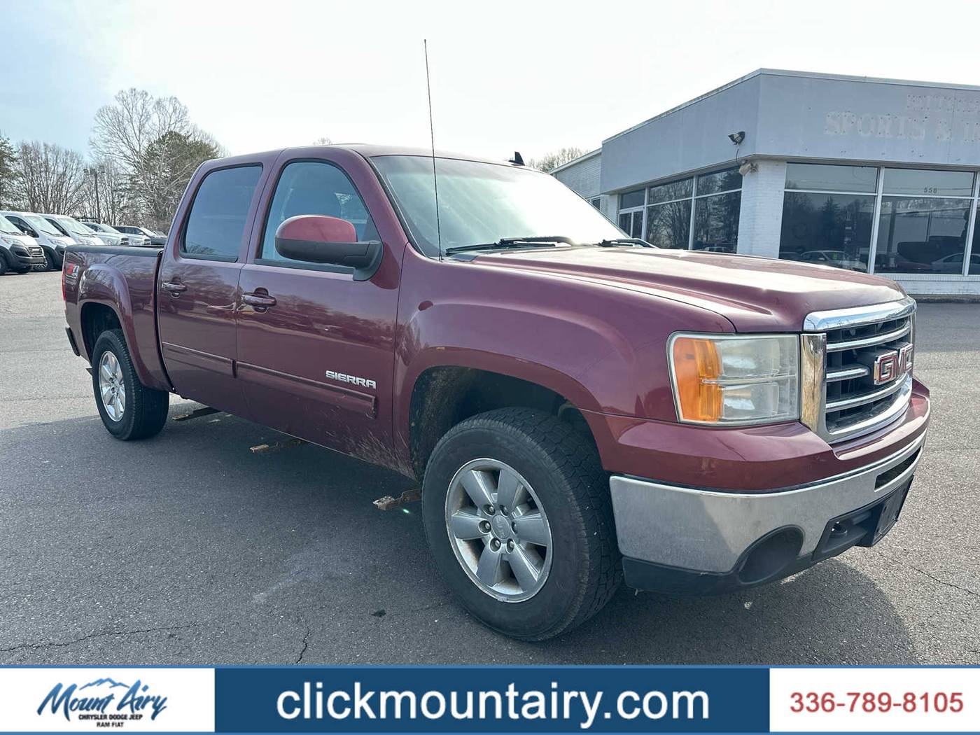 2013 GMC Sierra 1500 SLT — Pickup Truck — 125,745 mi — Mount Airy, NC
