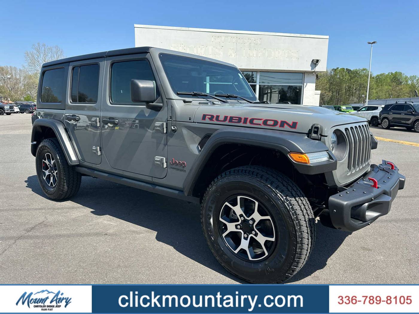 2021 Jeep Wrangler Rubicon — SUV — 44,318 mi — Mount Airy, NC