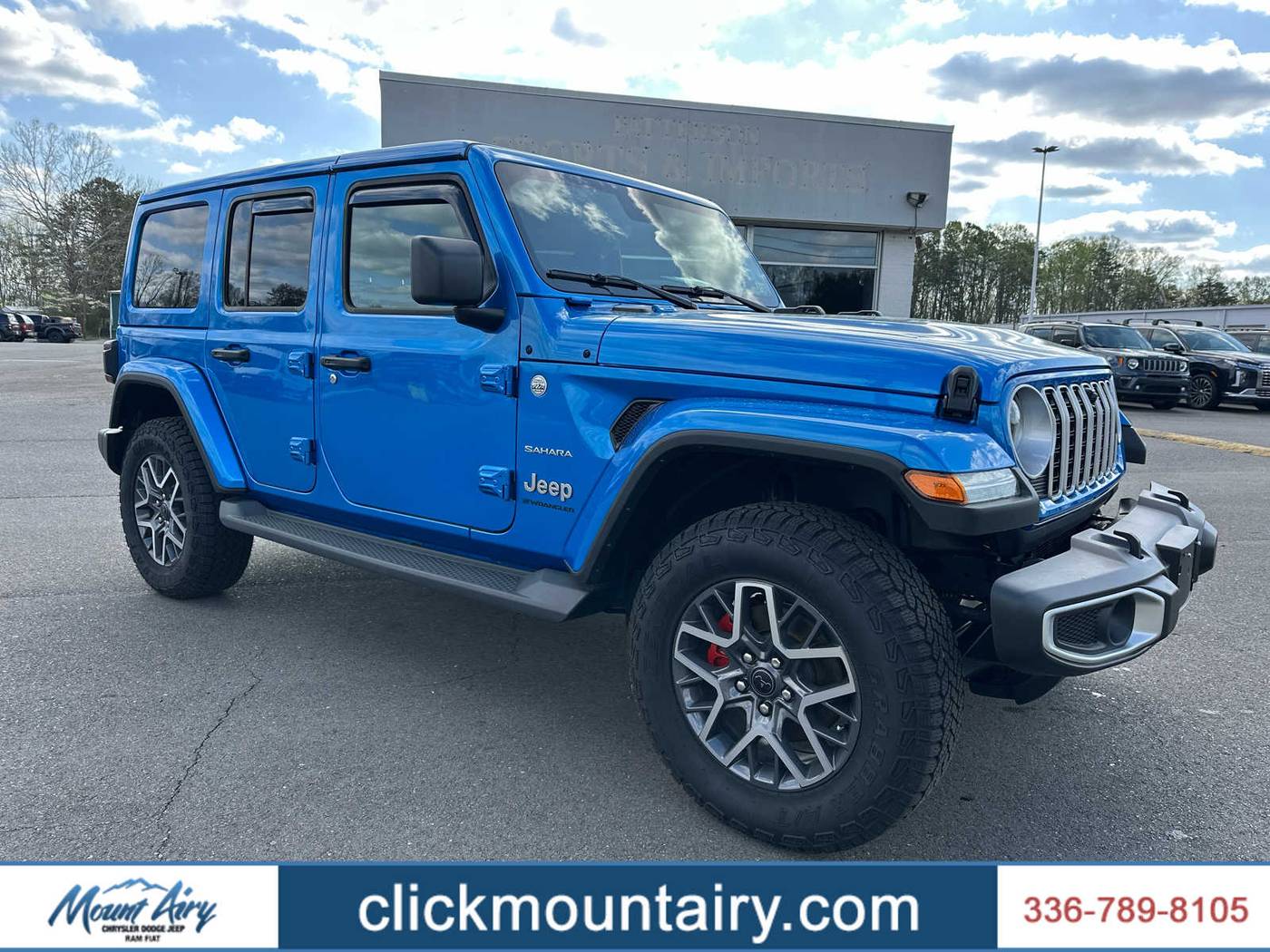 2024 Jeep Wrangler Sahara — SUV — 6,449 mi — Mount Airy, NC