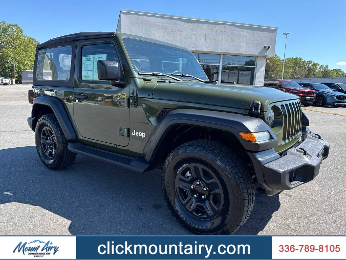 2021 Jeep Wrangler Sport — SUV — 68,061 mi — Mount Airy, NC