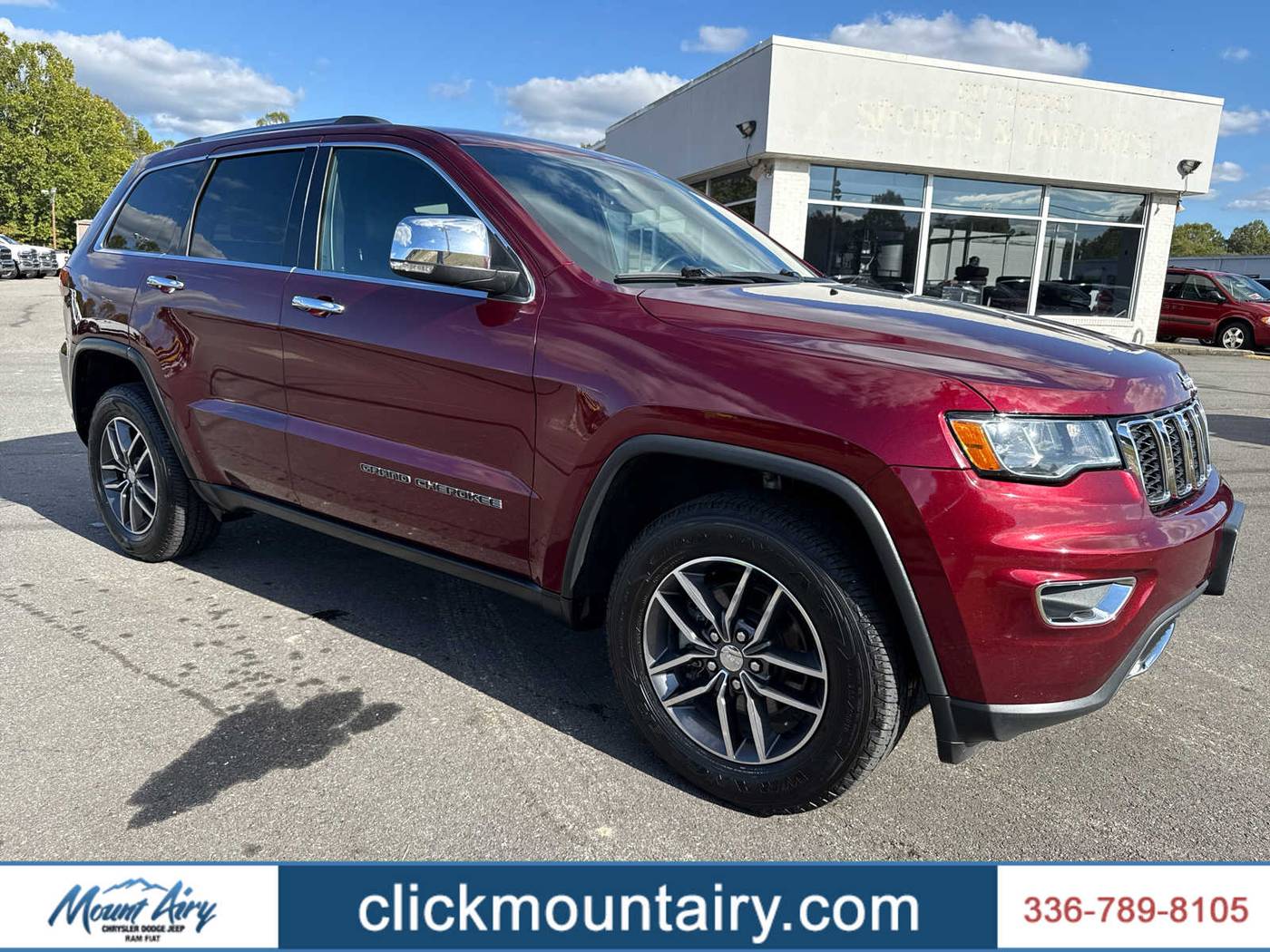 2017 Jeep Grand Cherokee Limited — SUV — 143,078 mi — Mount Airy, NC