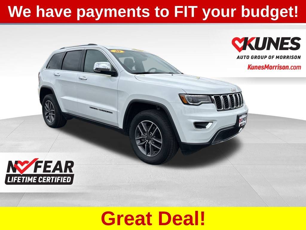 2020 Jeep Grand Cherokee Limited — SUV — 58,527 mi — Morrison, IL