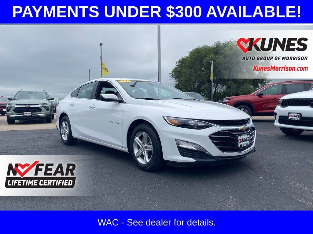 2022 Chevrolet Malibu LT — Sedan — 81,408 mi — Morrison, IL